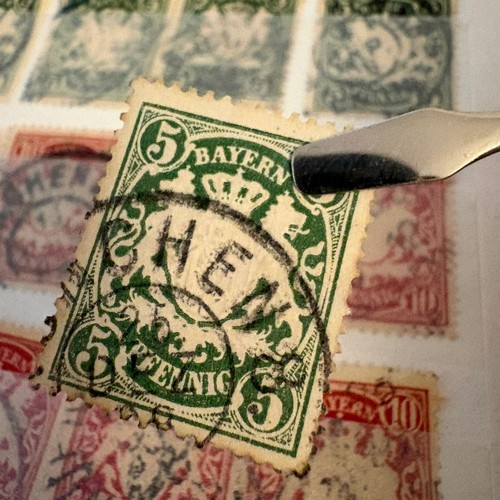 Alte Briefmarken sind immer wertvoll